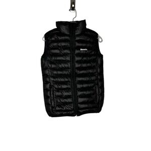 Bench Vest Womens‎ XS Black Puffer Full Zip Pockets Outdoor Gorpcore Casual